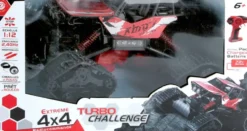 TURBO CHALLENGE - VOITURE RADIOCOMMANDEE EXTREME 4X4 ROUES INTERCHANGEABLES