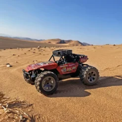 TURBO CHALLENGE - 1:18 VOITURE RADIOCOMMANDEE DESERT RALLY DAKAR 350 EXTRA POWER