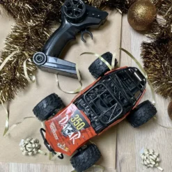TURBO CHALLENGE - 1:18 VOITURE RADIOCOMMANDEE DESERT RALLY DAKAR 350 EXTRA POWER