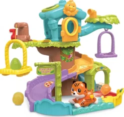 TUT TUT ANIMO BISOUS - ARBRE CABANE TOBOGGAN +TAMARIN LE TIGRE MALIN