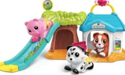 TUT TUT ANIMO BISOUS - PTITE NICHE TOBOGGAN + COOKIE CHIEN GENTIL
