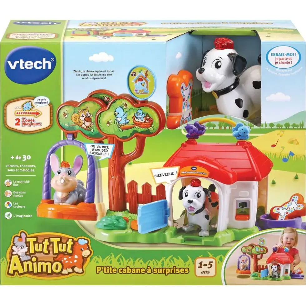 TUT TUT ANIMO -P'TITE CABANE A SURPRISES