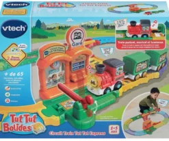 TUT TUT BOLIDES - CIRCUIT TRAIN TUT TUT EXPRESS + PETER TRAIN A VAPEUR