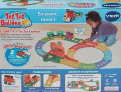 TUT TUT BOLIDES - CIRCUIT TRAIN TUT TUT EXPRESS + PETER TRAIN A VAPEUR