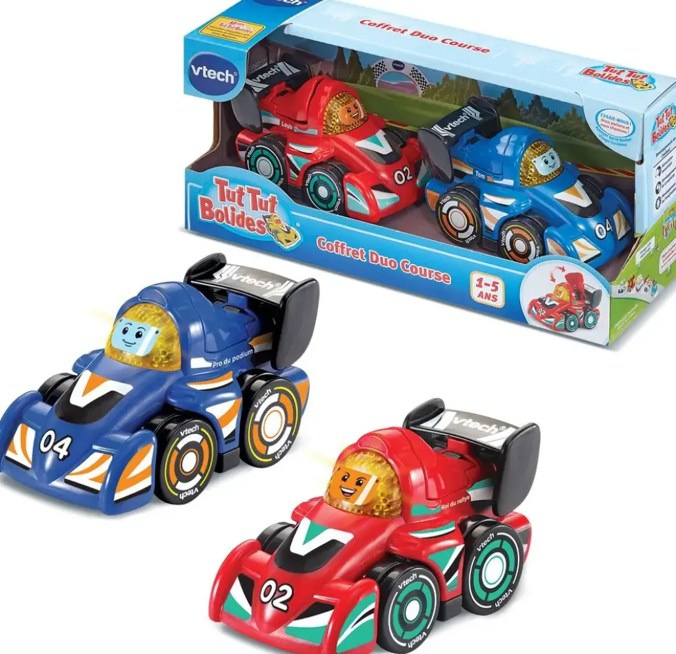 TUT TUT BOLIDES - COFFRET DUO COURSE LOUIS + TOM