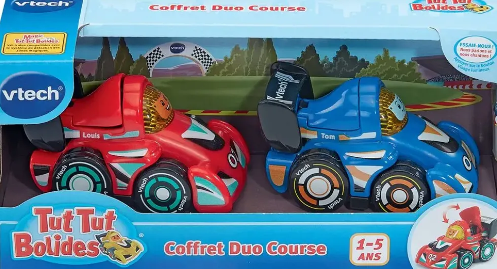 TUT TUT BOLIDES - COFFRET DUO COURSE LOUIS + TOM