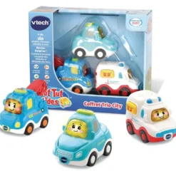 TUT TUT BOLIDES - COFFRET TRIO CITY