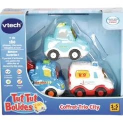 TUT TUT BOLIDES - COFFRET TRIO CITY