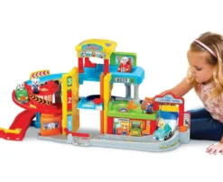 TUT TUT BOLIDES - MAXI GARAGE INTERACTIF MECANO ANIMO (+THEO, FAN D'AUTO)