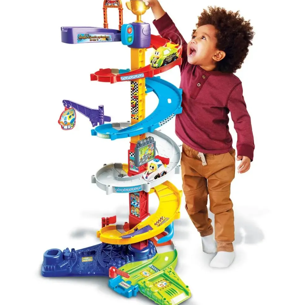 TUT TUT BOLIDES - MEGA CIRCUIT SPIRALES 2 EN 1