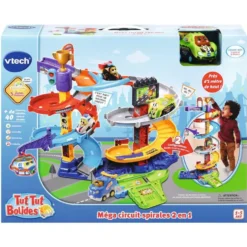 TUT TUT BOLIDES - MEGA CIRCUIT SPIRALES 2 EN 1