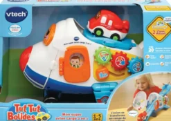 TUT TUT BOLIDES MON SUPER AVION CARGO 2 EN 1