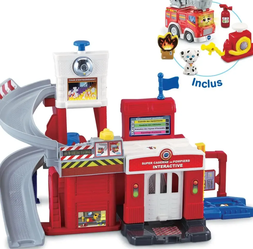 TUT TUT BOLIDES - SUPER CASERNE DE POMPIERS INTERACTIVE