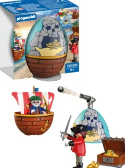 ŒUF 2EN1 : L’ILE AUX PIRATES 72100