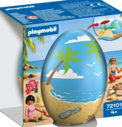 ŒUF 2EN1 : VACANCES A LA PLAGE 72101