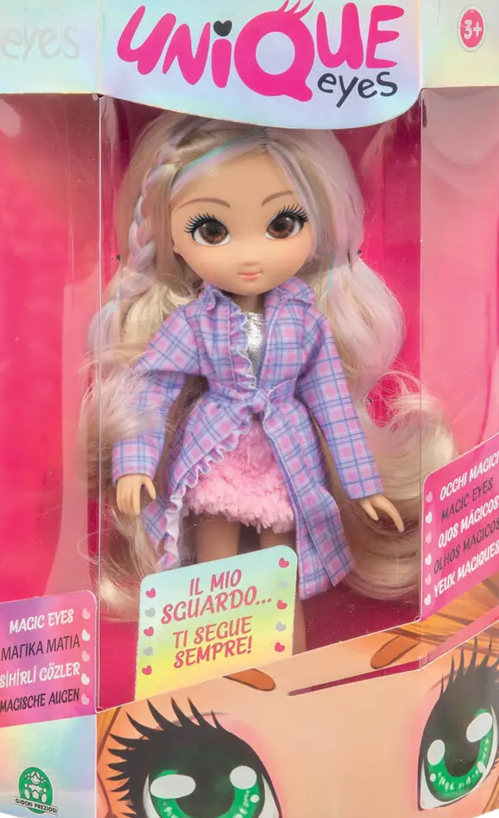 UNIQUE EYES - POUPEE25 CM