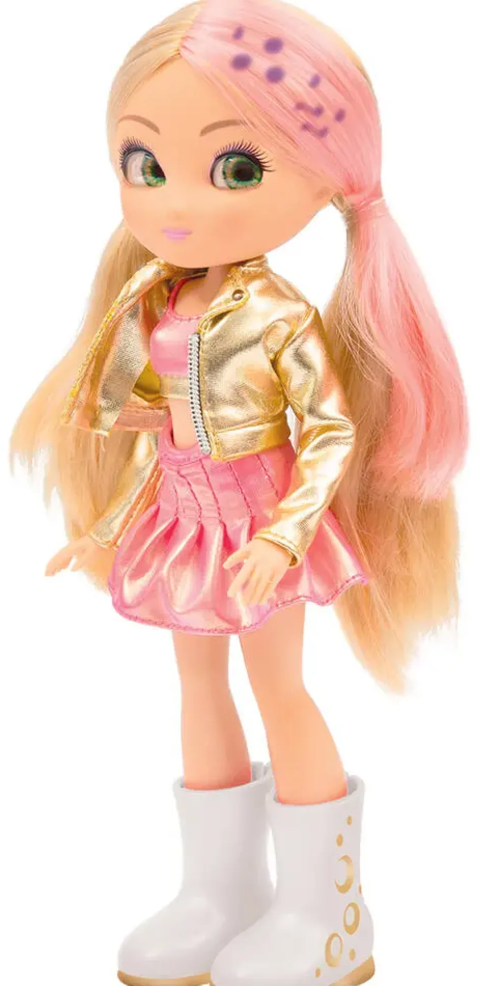 UNIQUE EYES- POUPEE 25 CM – CHEVEUX MAGIQUES