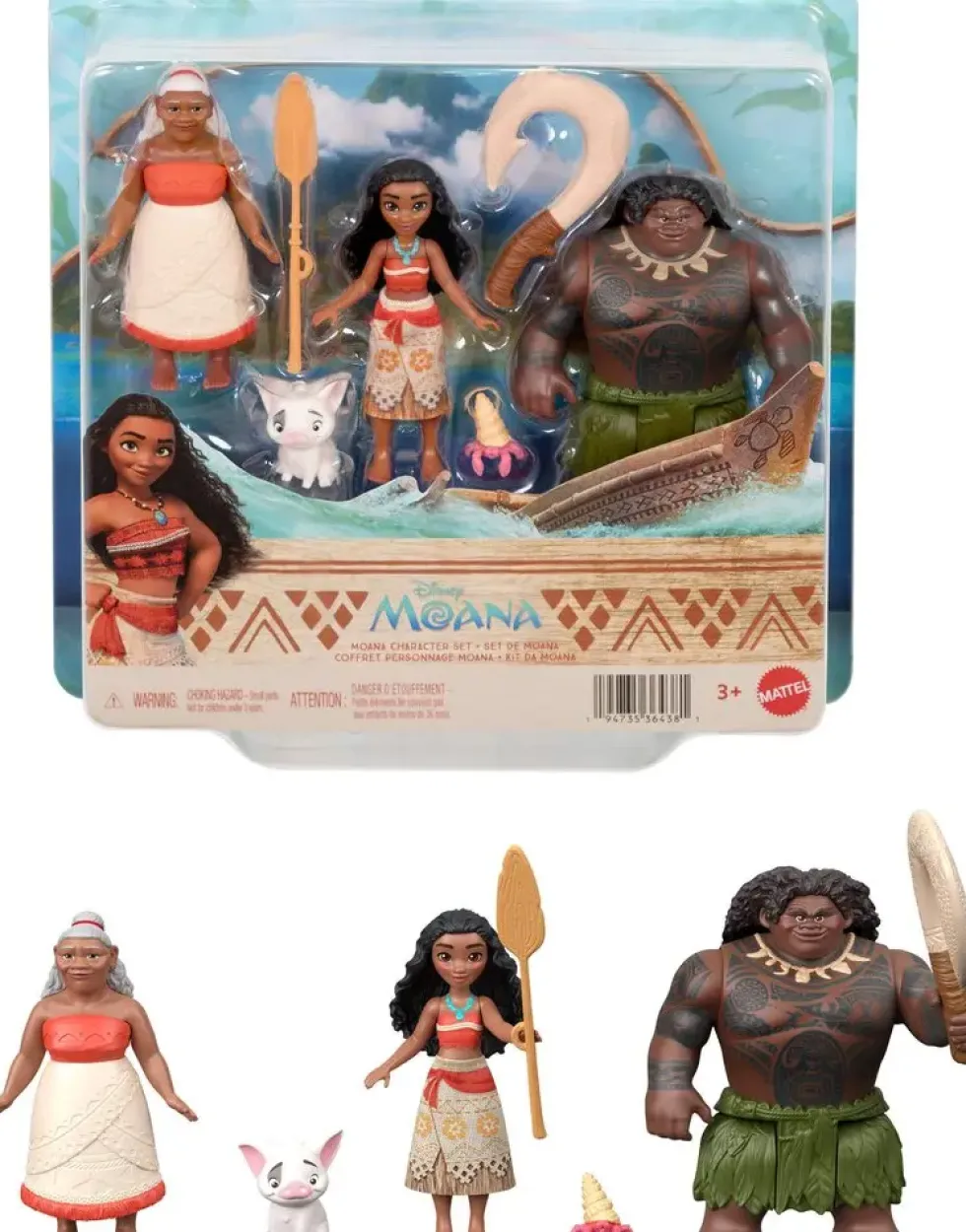 VAIANA - COFFRET VAIANA ET COMPAGNIE