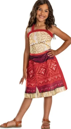 VAIANA 2 - DEGUISEMENT CLASSIC TAILLE 7-8 ANS