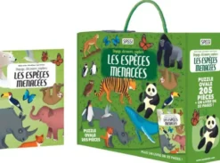 VALISETTE - PUZZLE LES ESPECES MENACEES