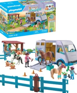 VAN POUR CHEVAL ET PONEYS AVEC ENCLOS - 71493
