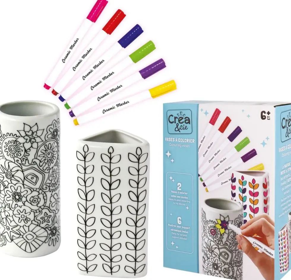 VASES A COLORIER