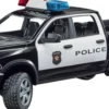 VEHICULE DE POLICE RAM 2500 AVEC FIGURINE POLICIER 1:16