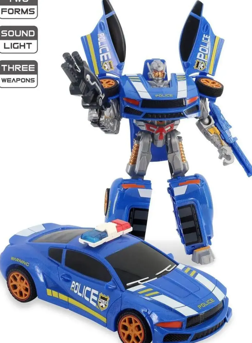 VEHICULE DE POLICE TRANSFORMABLE