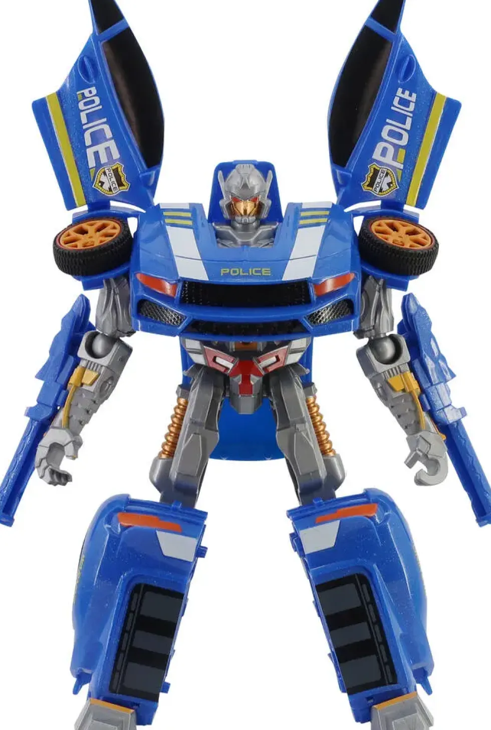 VEHICULE DE POLICE TRANSFORMABLE