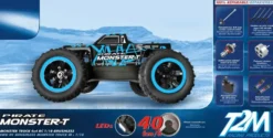 1/18 VEHICULE RADIOCOMMANDE - PIRATE MONSTER-T