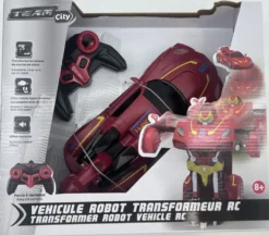 VEHICULE ROBOT TRANSFORMEUR RADIOCOMMANDE