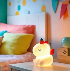 VEILLEUSE SILICONE LICORNE