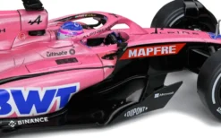 1/18 VOITURE ALPINE A522 PINK F. ALONSO BAHREIN GRAND PRIX 2022