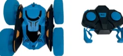 VOITURE CASCADEUSE ET LUMINEUSE BLEU RADIOCOMMANDEE 1:24