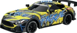 VOITURE DE COURSE FIERCE LED RADIOCOMMANDEE 1:18
