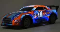 VOITURE DE COURSE GT9 LED RADIOCOMMANDEE 1:22