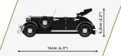 VOITURE HORCH 830BL DE CHARLES DE GAULLE 1:35