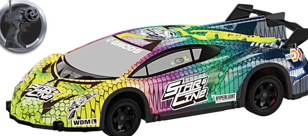 VOITURE NEON RADIOCOMMANDEE 1:16