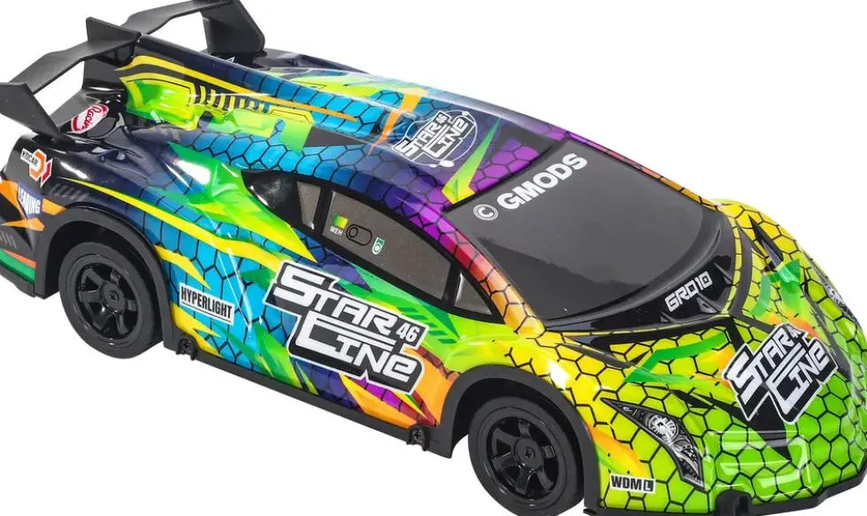 VOITURE NEON RADIOCOMMANDEE 1:16