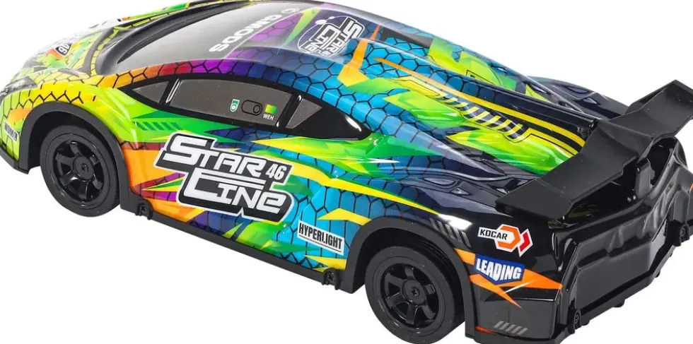 VOITURE NEON RADIOCOMMANDEE 1:16