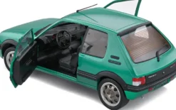 1/18 VOITURE PEUGEOT 205 GTI GRIFFE GREEN 1992