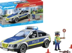 VOITURE POLICE AVEC SIRENE ET GYROPHARE - 71729