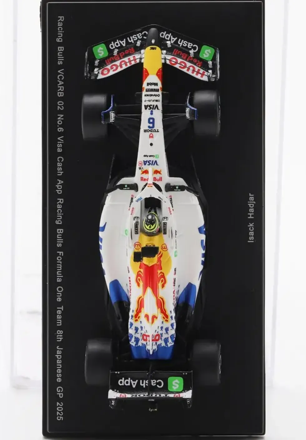 1/64 VOITURE RACING BULLS VCARB 02 F1 TEAM N6 8EME GP JAPON 2025 ISACK HADJAR