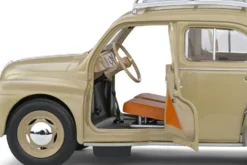 1/18 VOITURE RENAULT 4CV BEIGE 1956
