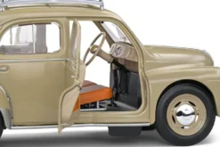 1/18 VOITURE RENAULT 4CV BEIGE 1956