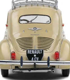 1/18 VOITURE RENAULT 4CV BEIGE 1956