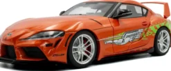 1/18 VOITURE TOYOTA GR SUPRA TRIBUTE ORANGE 2024