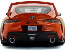 1/18 VOITURE TOYOTA GR SUPRA TRIBUTE ORANGE 2024