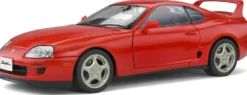 1/18 VOITURE TOYOTA SUPRA MK.4 - A80 RED 1993