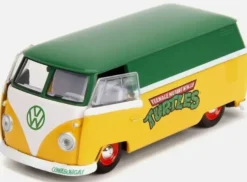 1/32 VOLKSWAGEN BUS TORTUES NINJA BI-COLOR HOLLYWOOD RIDES 1961